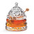 Crystal Beehive Honey Jar