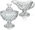 Crystal Sugar And Creamer Set