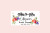 Bridal Shower Favor Tag
