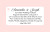 Sugared Almonds Tag With Story