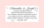     Sugared Almonds  Favor Tag with Story