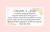    Sugared Almonds Favor Tag with Story 