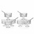 Crystal Tasters Trifle 16 Piece Set