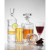 Crystal Parallels Whiskey Decanter 24Oz