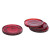 Crystal Red Coasters, Set of 4