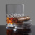 Cigar Whiskey Glass Set - Old Fashioned Whiskey Glass and Cigar Holder Bar Set
