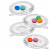 Dessert Plate &  Forks Set of 8