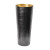 Munro Black and Gold Hammered Vase