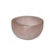 A charming pink bowl on a white background, perfect for wedding favors and filled with delightful snacks or treats.
