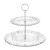 2-Tiered Crystal Serving Stand | Wedding Favor & Décor