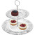 2-Tiered Crystal Serving Stand | Wedding Favor & Décor