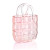 A Crystal Vase Quilted handbag in a pink color perfect for wedding favors or bridal showers or for a sweet 16 favor.