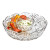 Crystal Large Chip-n-Dip Bowl perfect for wedding favors