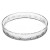 Crystal Round Platter - Elegant Party Server