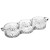 A Crystal triple bottle Coaster perfect for wedding favors and bridal showers favors