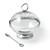 Silver Honey Jar Favor - Wedding & Bridal Shower Gift