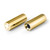 Gold Stainless Steel Salt & Pepper Set (S/2) – Elegant Table Decor