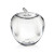 an image of an elegant honey holder in Apple shape ideal for wedding favors and bridal shower favors