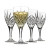 Elegant Crystal White Wine Glasses, Set of 4