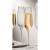 Divo Optic Crystal Champagne Flute Set of 4 – Elegant Faceted Glassware