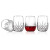 Set of 4 Crystal Stemless Wine Glasses – Wedding Favors