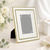 Elegant Gold Beaded 8x10 Picture Frame Wedding & Bridal Shower Favor 