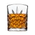 Clear crystal shot glasses with elegant pattern for wedding and bridal favors