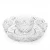 Crystal scalloped mini chip and dip set with dip bowl for wedding favors and bridal shower gifts