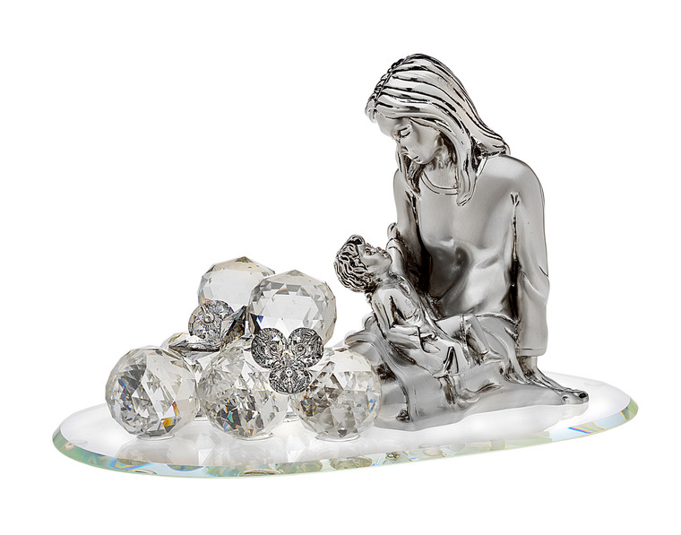 Italian 925 Silver Maternity With Swarovski Crystals