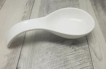Spoon Rest Stove Top Ceramic 9" White