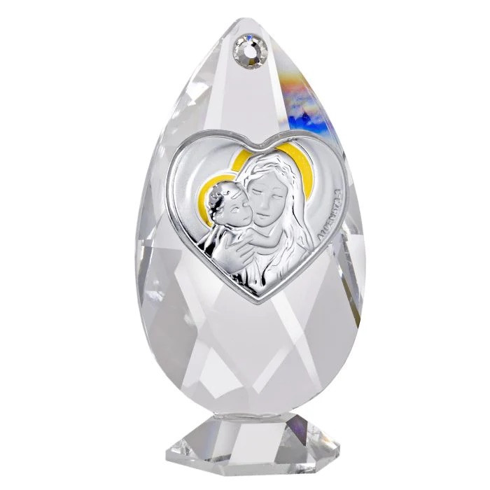 Mother and Child Icon Tear Drop
