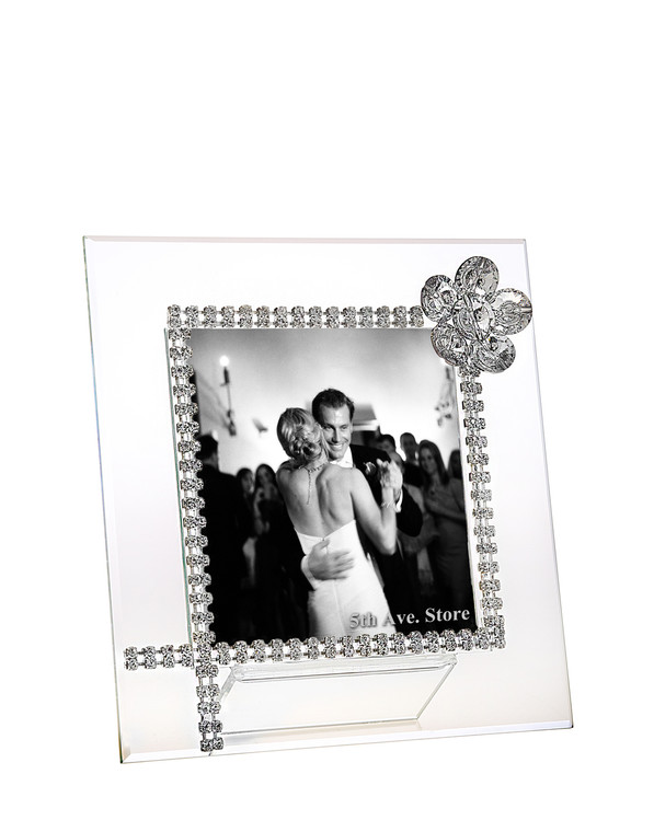 Frame with Sunflower Made With Swarovski Crystal wedding party gifts