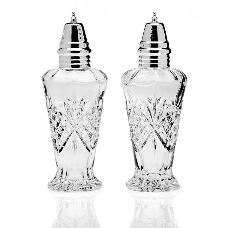 Crystal Salt & Pepper Shaker Set