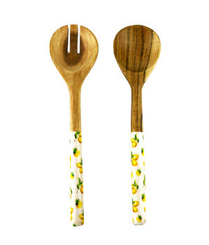 Lemon Salad Server Set