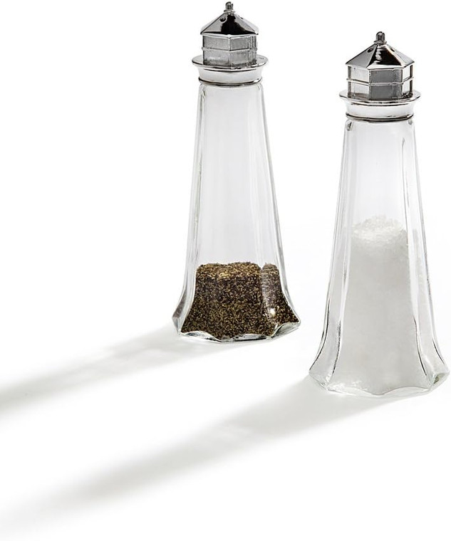 Salt & Pepper with Lighthouse Top