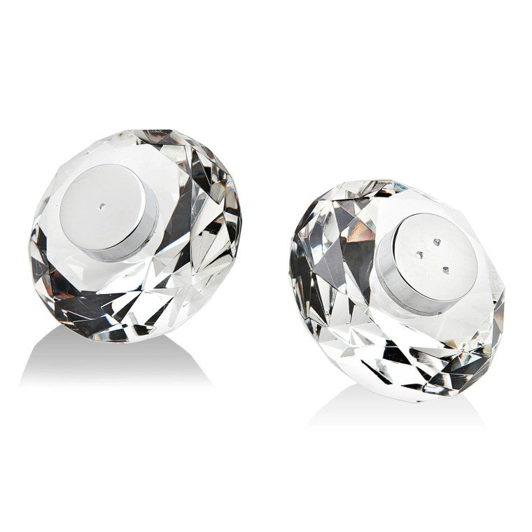 Crystal Salt & Pepper Shaker Set 