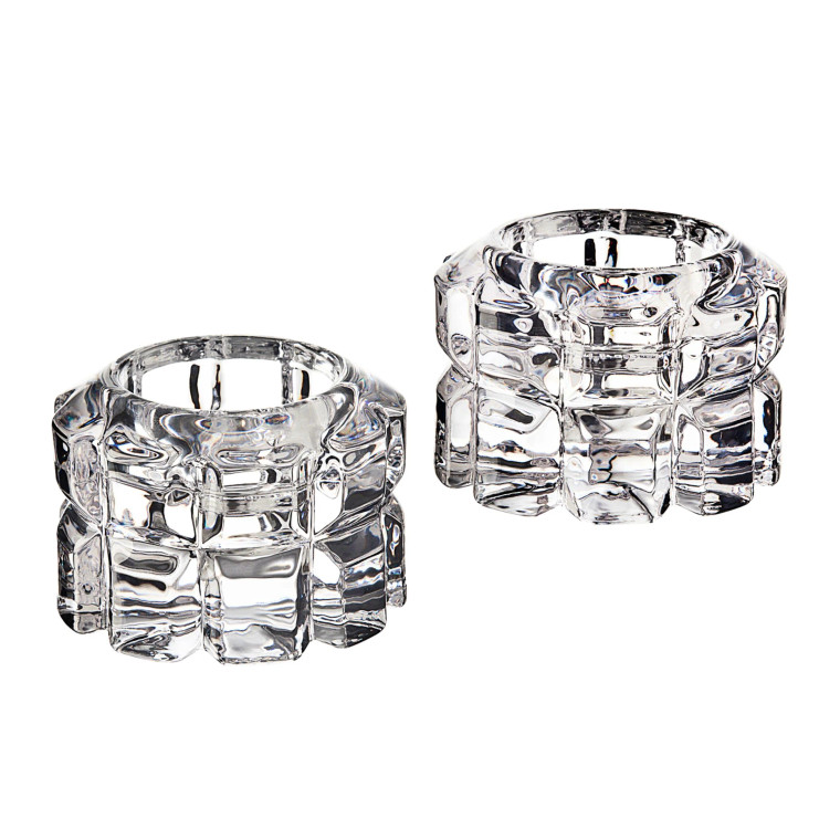 a crystal votive candle holder set perfect for wedding favors