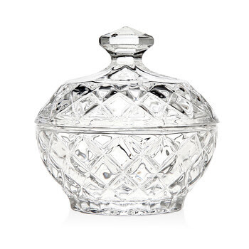 Crystal covered Candy dish perfect for wedding favors