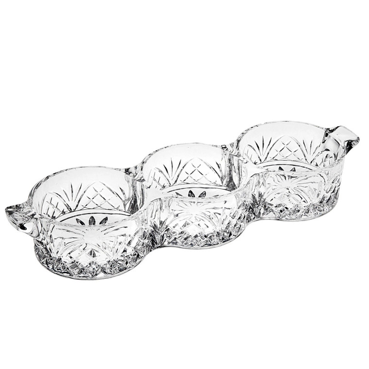 A Crystal triple bottle Coaster perfect for wedding favors and bridal showers favors