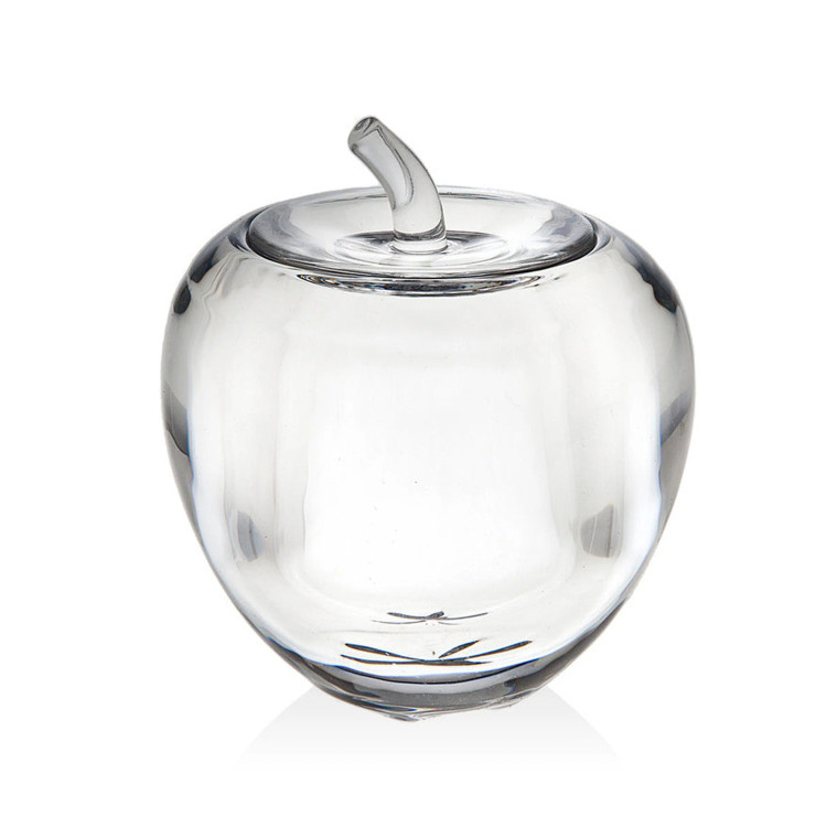 an image of an elegant honey holder in Apple shape ideal for wedding favors and bridal shower favors