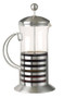 Stainless and Glass French Press Pot Coffee and Tea