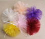 Organza Round Netting Tulle 9" 25 Pc Scallop 25 pc bag