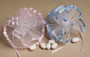 Organza Round Baby Bottle And Pacifier Netting Tulle 25 Pcs