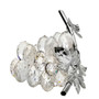 Italian Crystal Grapes 925 Silver Leaf Swarovski Crystal