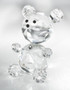 Crystal teddy Bear figurine