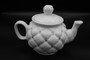 Teapot with Rhinestones Ivory