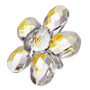 Guardian Angels Icon Crystal Star Shaped Argento