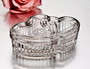 Candy Dish Crystal Double Heart 