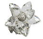 Swarovski Crystal Flower with Stem top view