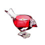 Crystal Bird Votive Red